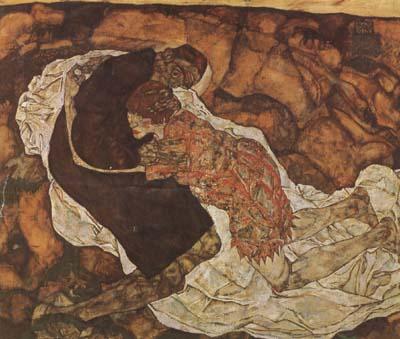Egon Schiele Death and the Maiden (mk20) Spain oil painting art
